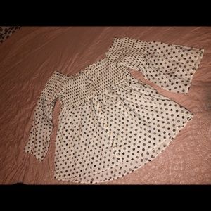 Torrid polka dot top